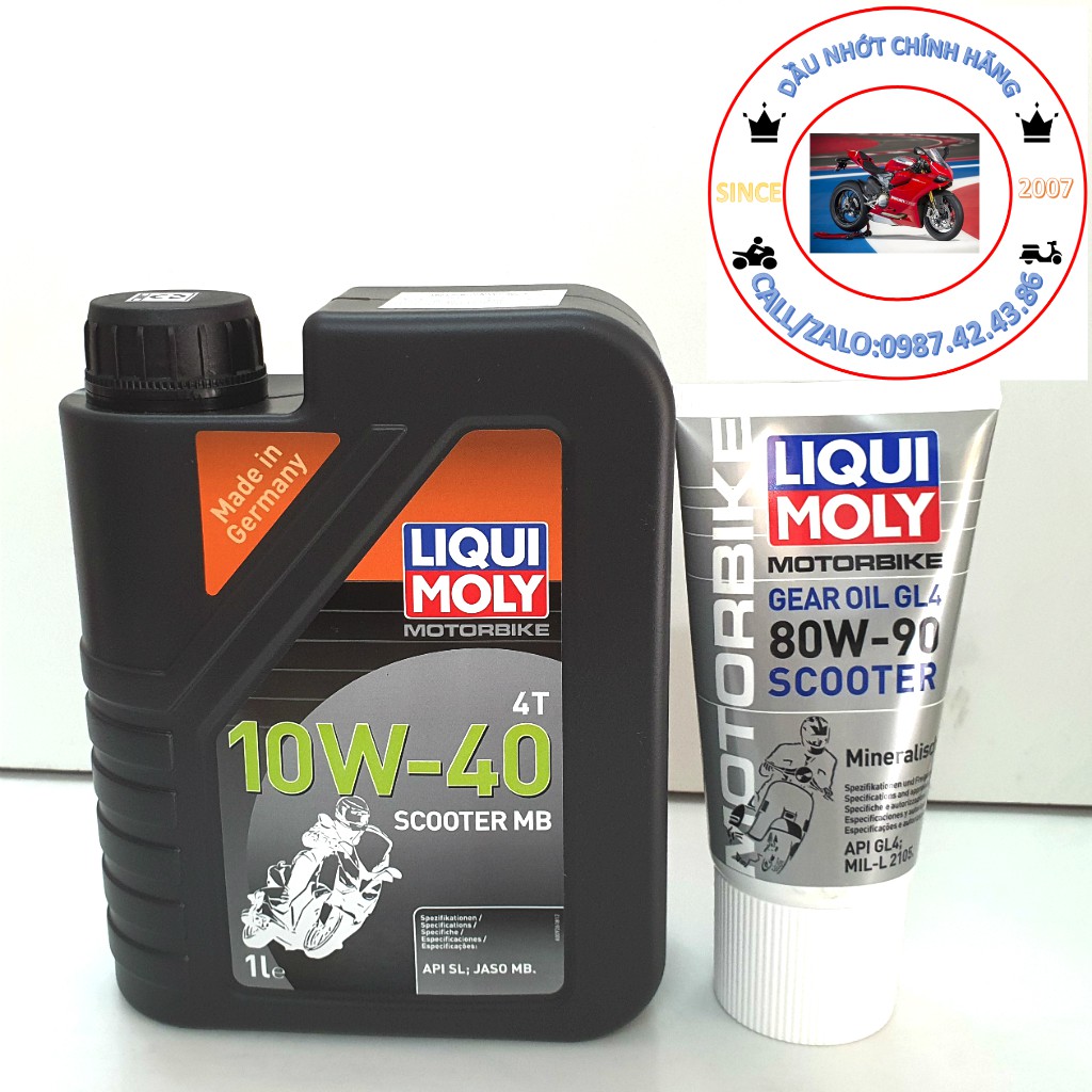 Nhớt Liqui Moly Scooter 10W40 1L