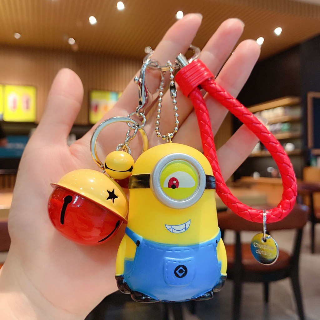 Móc Khóa Hình Minion Hoạt Hình Sáng Tạo