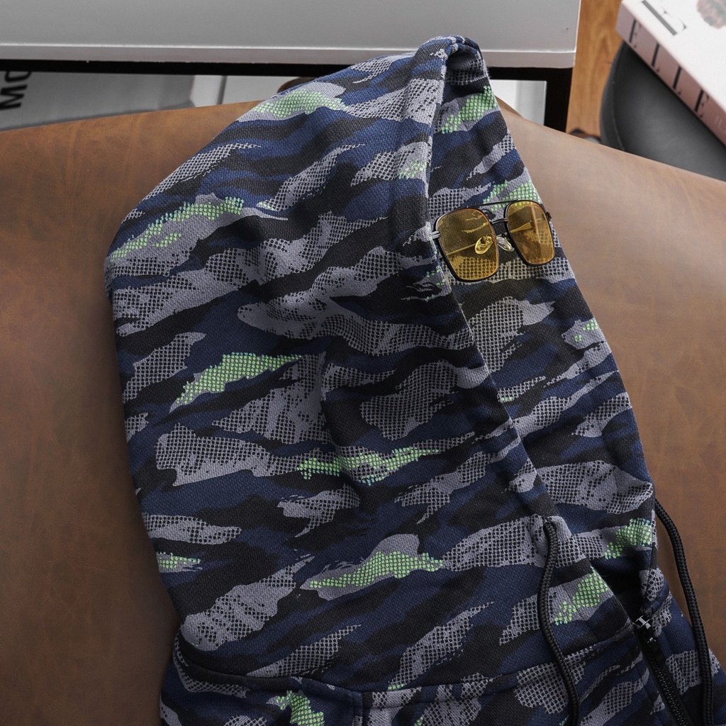 Áo khoác nỉ nam bigsize 90 - 130kg - rằn ri