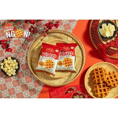 Bánh karo trứng tươi chà bông gói 26g
