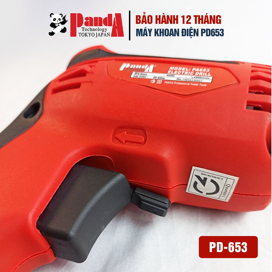 Máy khoan điện đảo chiều PANDA PD653 công suất 400W - Hàng chính hãng