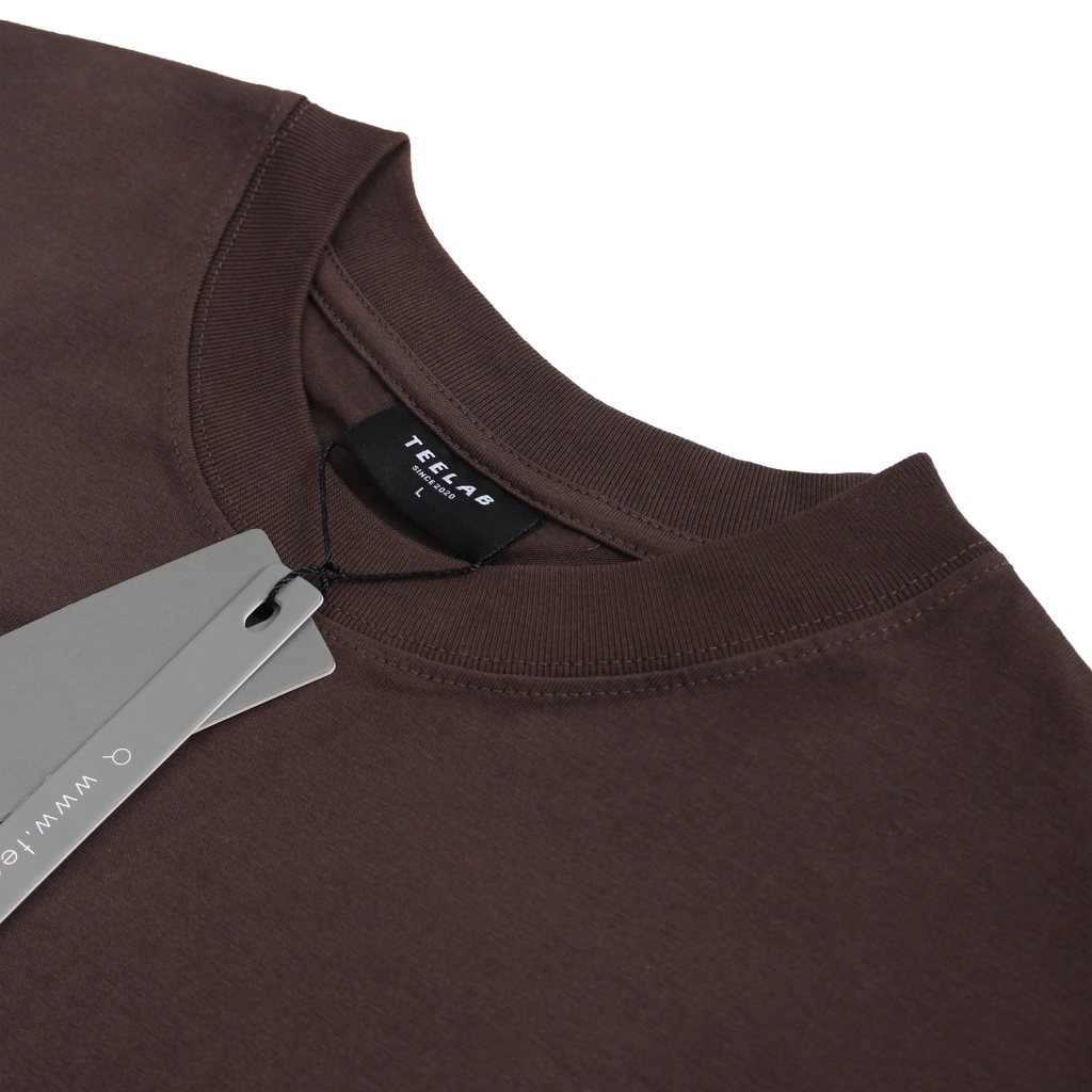 Áo Thun Local Brand Unisex Teelab Premium Special Collection / Nâu TS168