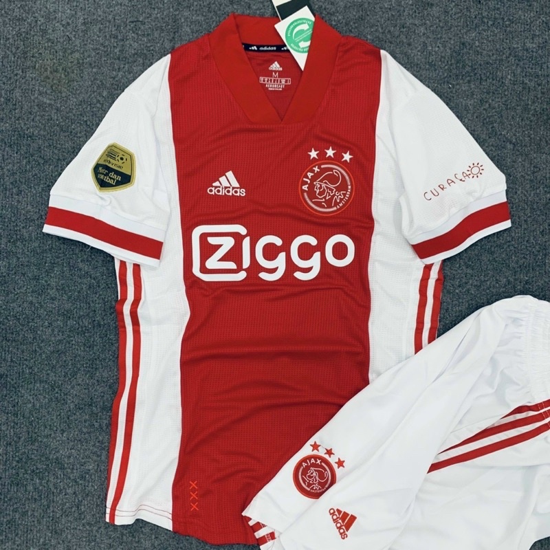 ⚽️BỘ ÁO ĐẤU ⚽️QUẦN ÁO BÓNG ĐÁ AJAX XÁM SÂN KHÁCH Chất vải mè thái, thấm hút mồ hôi