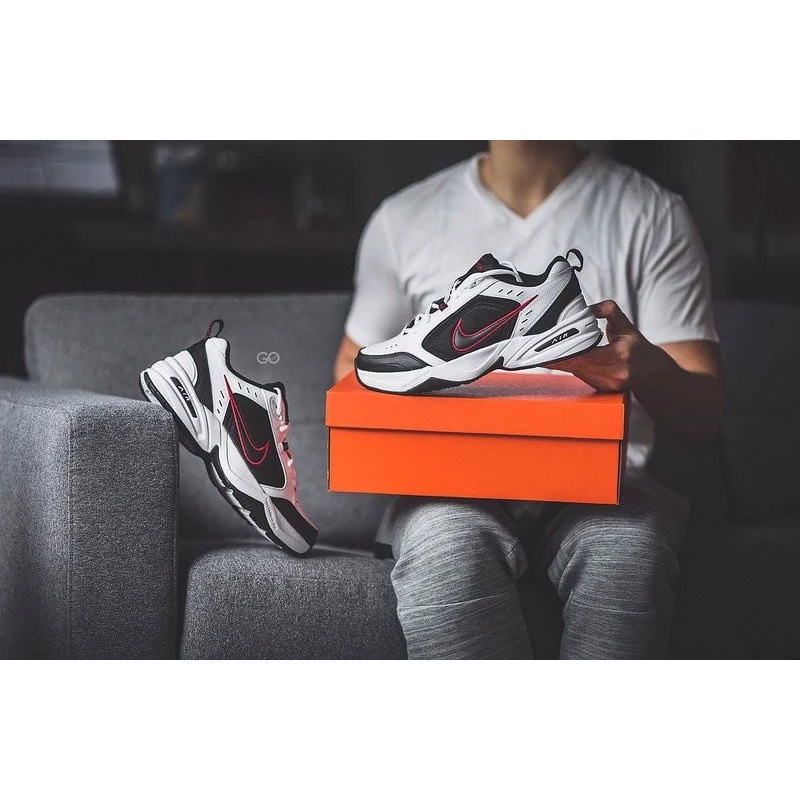 [CHÍNH HÃNG] GIÀY N.I.K.E MORNACH - ĐEN ĐỎ