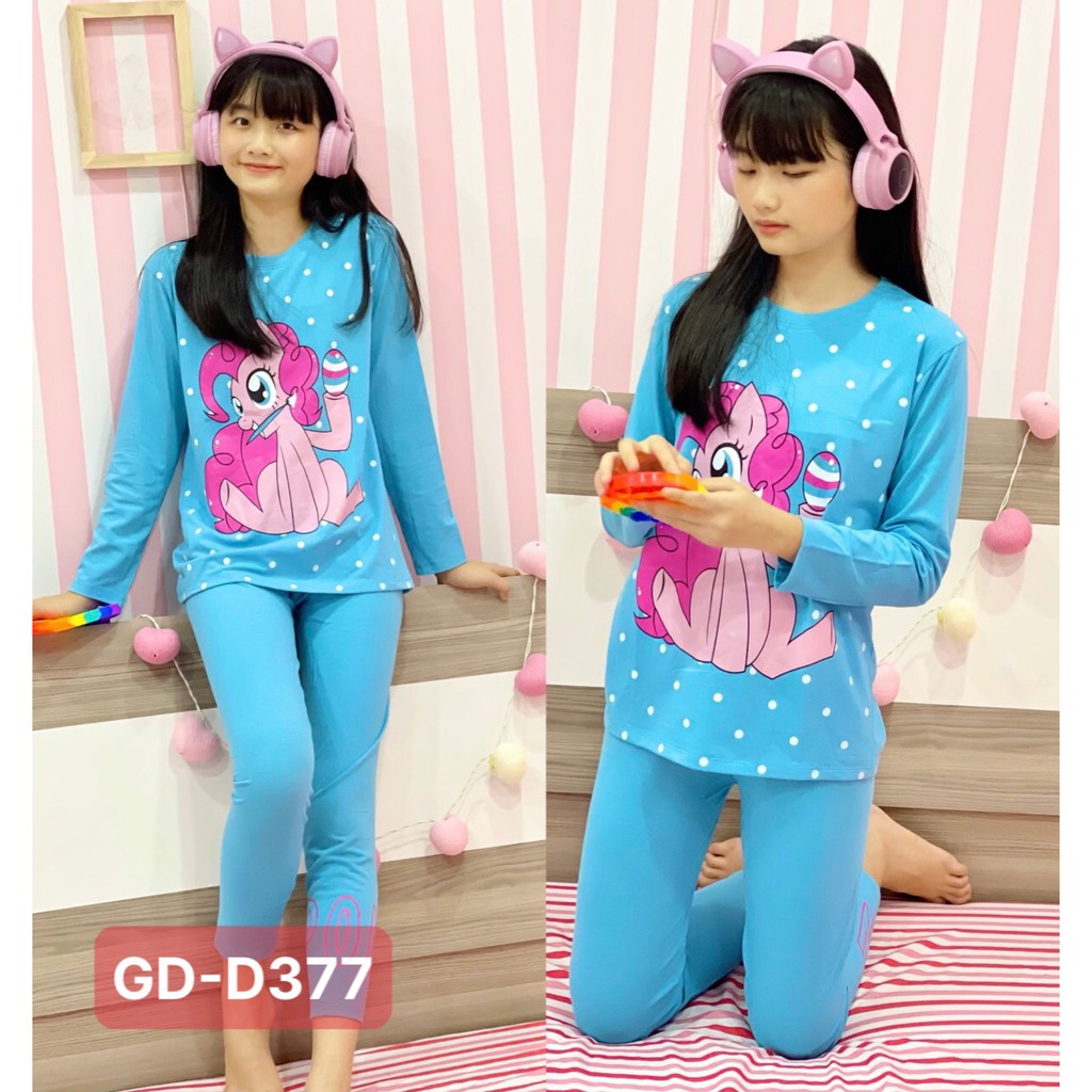 Bộ dài cực đẹp bé gái size đại