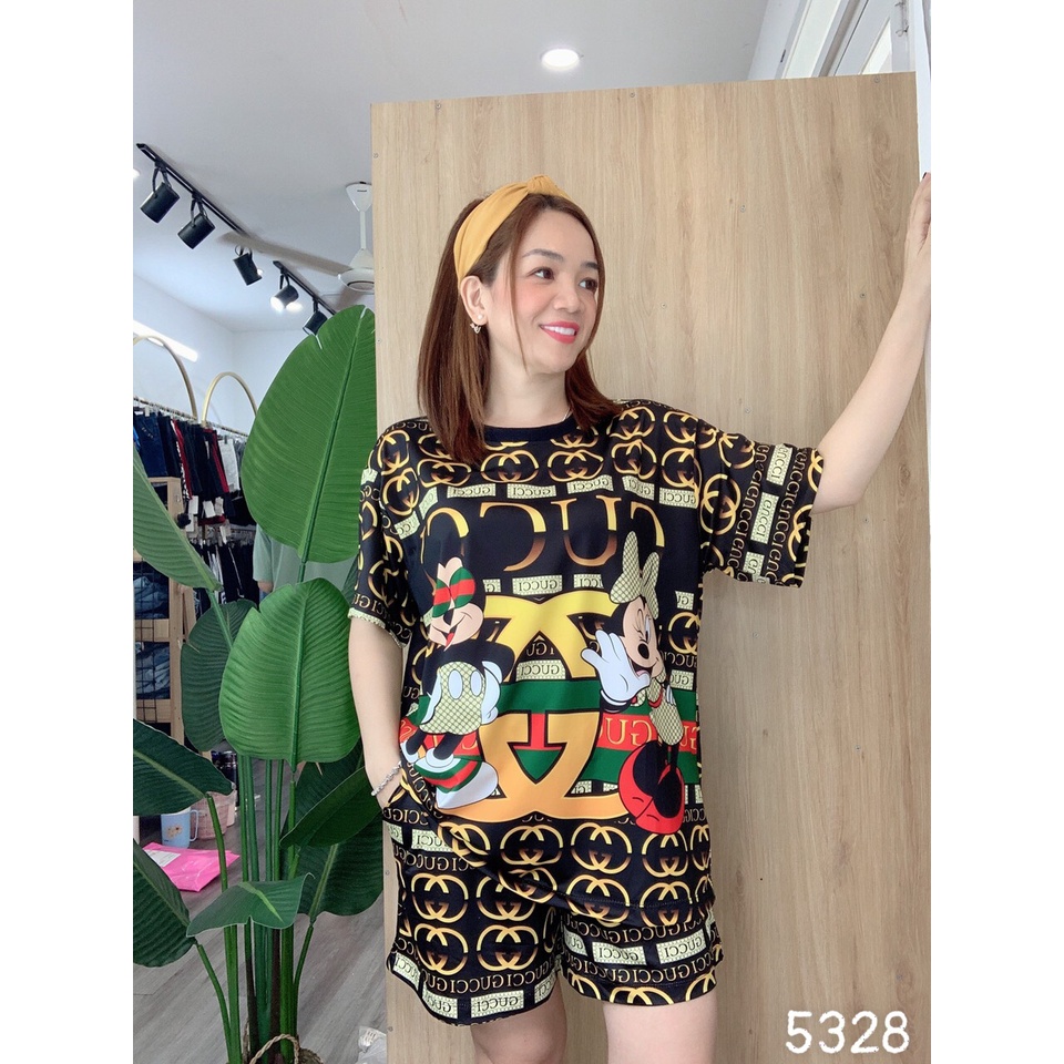 Đồ Bộ short BIG SIZE 3D  Mic GC - SS.T3D - 5328