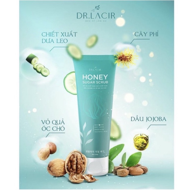 Tẩy da chết sinh học Lamer care-Dr.lacir không gây bào mòn da,không chứa cồn