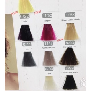 Nhuộm tóc Colorline đủ 56 mã màu