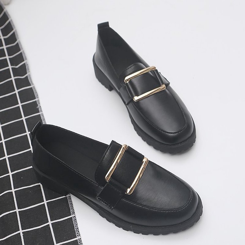 Giày IELGY bằng vải oxford phong cách Hàn Quốc trẻ trung thanh lịch thời trang cho nữ