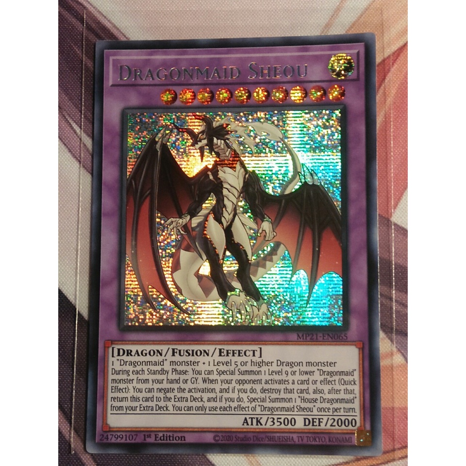 Thẻ Bài Yugioh: Dragonmaid Sheou MP21-EN065