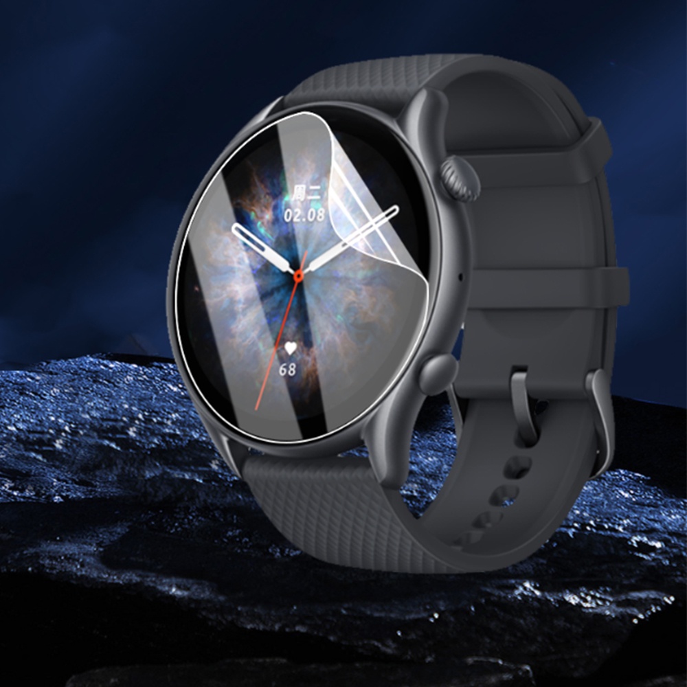 Miếng dán mềm siêu mỏng bảo vệ màn hình cho đồng hồ thông minh Amazfit GTR 3/3 Pro HD