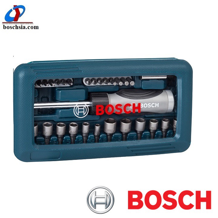 Bộ vặn vít Bosch 46 món tiện dụng (mẫu mới)