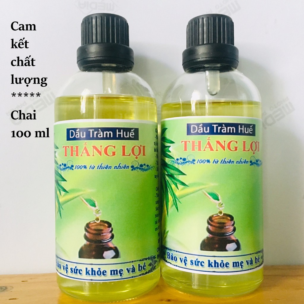 Dầu Tràm Huế nguyên chất Thắng Lợi chai 100ml - Dầu tràm gió thiên nhiên