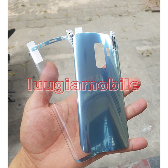 Miếng dán cường lực film 3D full màn hình và mặt lưng Galaxy S9 S9+ S9 Plus