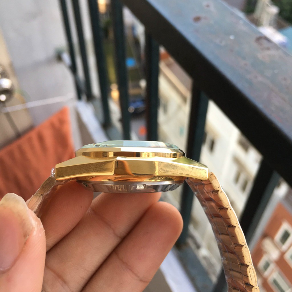 Đồng hồ nam orient 3 sao nhật máy nguyên bản  mặt xanh dương