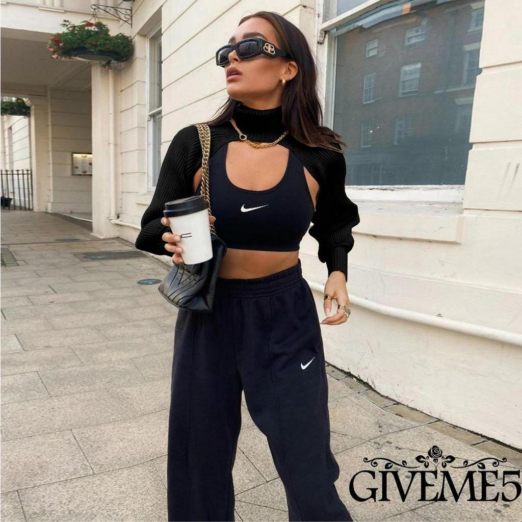 Áo Len Nữ Dài Tay Cổ Cao Thời Trang