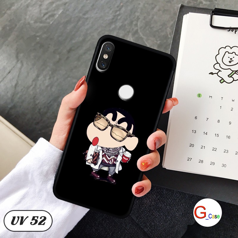 Ốp điện thoại Xiaomi Mi 8 - lưng nhám viền dẻo