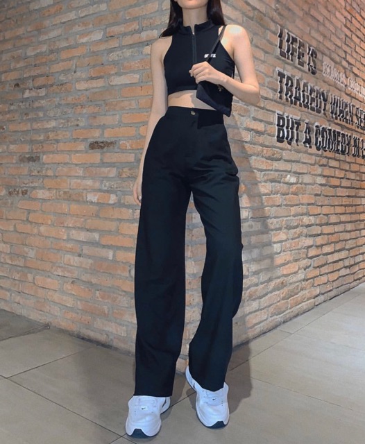 Quần tây HeartBurn đen (Black Trousers)
