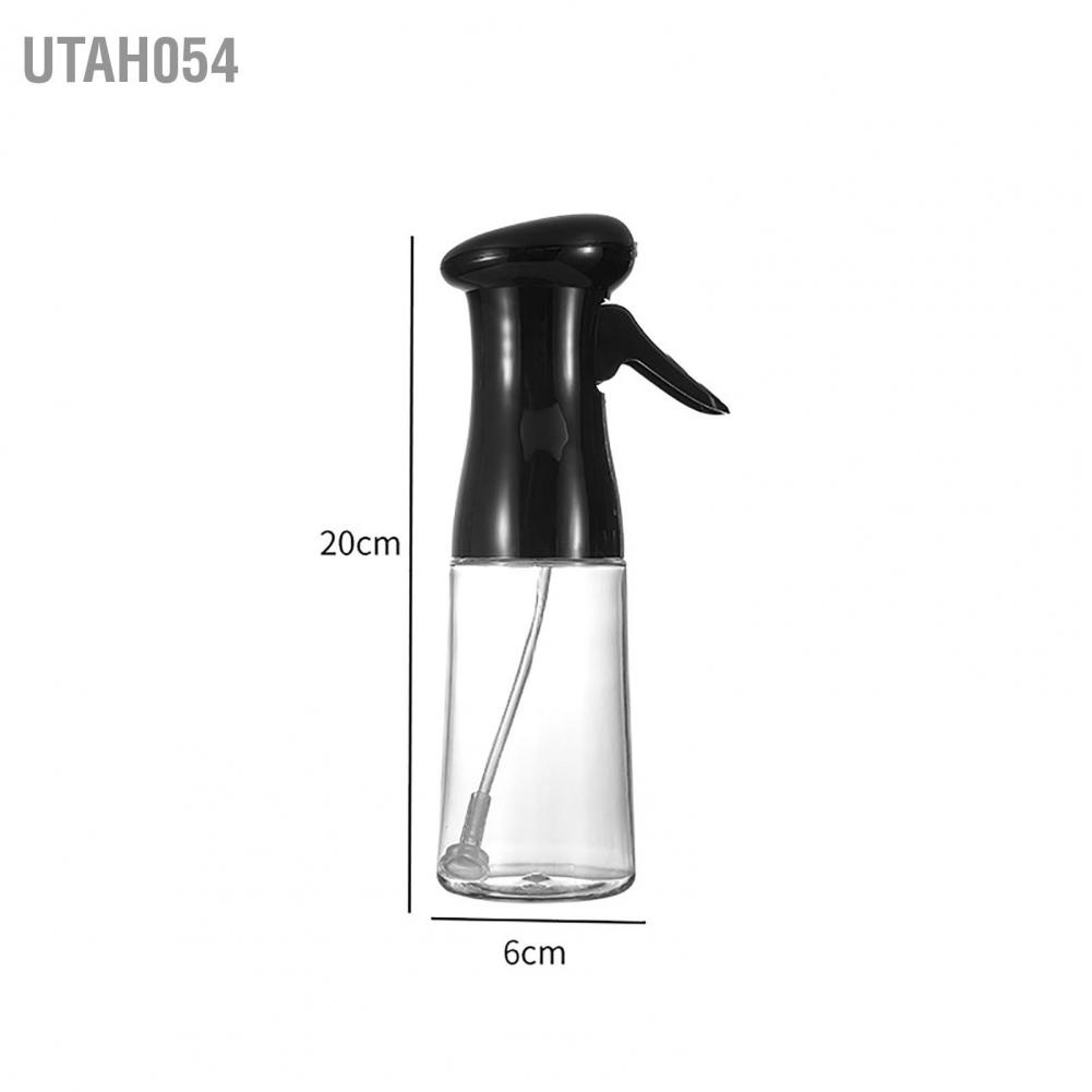 Chai xịt dầu ăn BBQ bằng PP + PET để trộn Salad 200ml