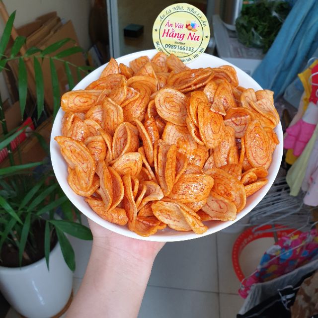 500G bánh tai heo sốt bơ mắm cay