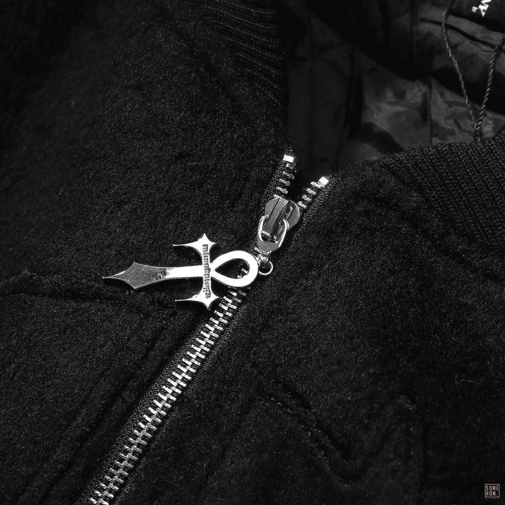 [Mã FAMALLT5 giảm 15% đơn 150K] Áo Khoác Bomber INF Tay Phối Da Hình | BigBuy360 - bigbuy360.vn