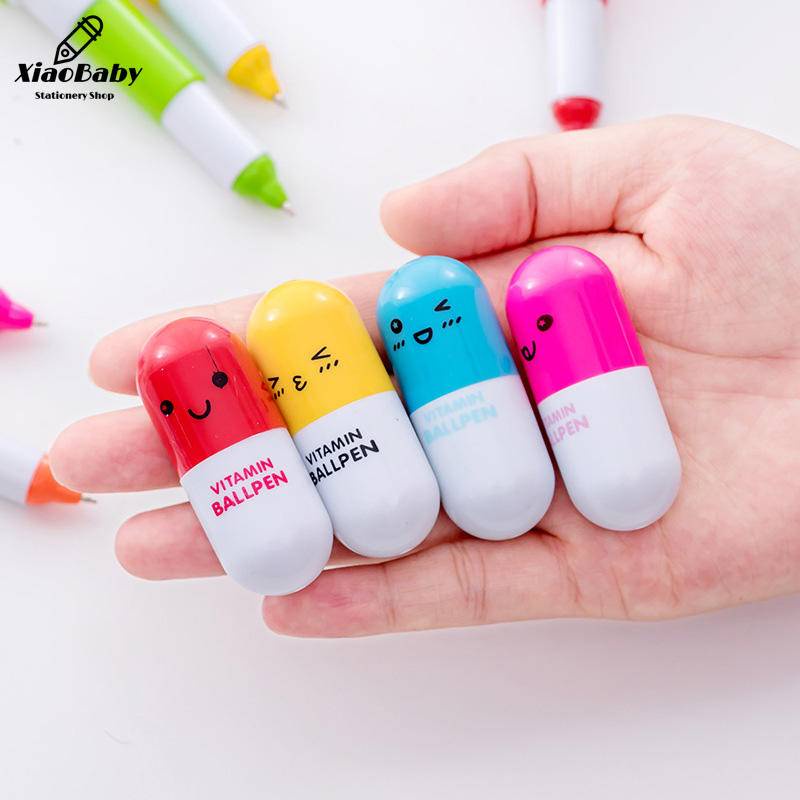 1 Cây Bút Bi Hình Viên Thuốc Mini