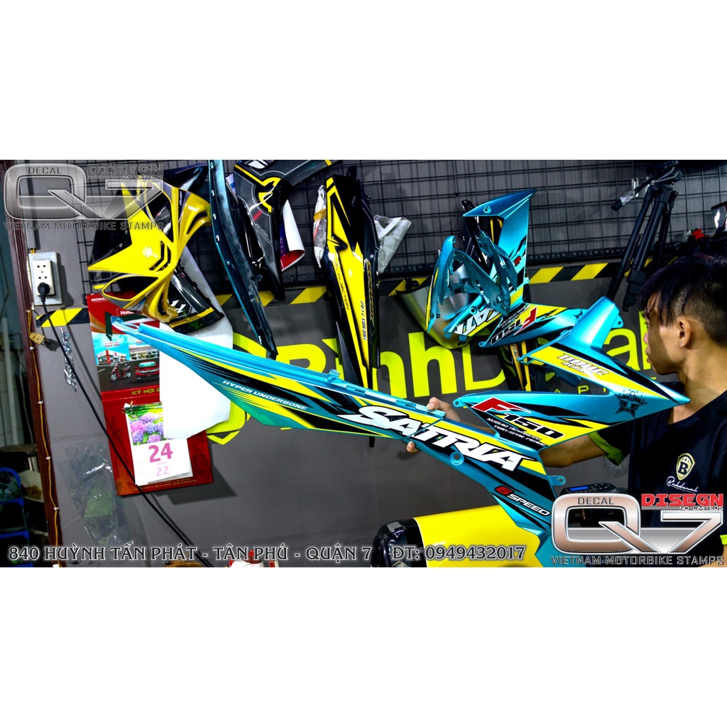 TEM RỜI RAIDER FI XANH ĐEN