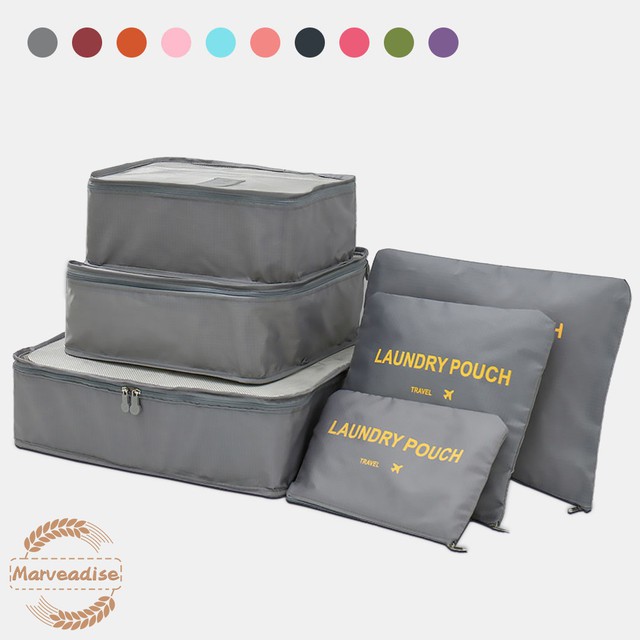 Set 6 Túi Đựng Đồ Du Lịch Tiện Lợi