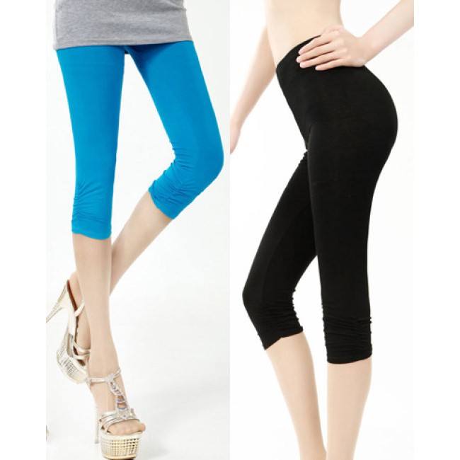 Combo 3 Quần Legging Lửng Candy Sắc Màu | BigBuy360 - bigbuy360.vn