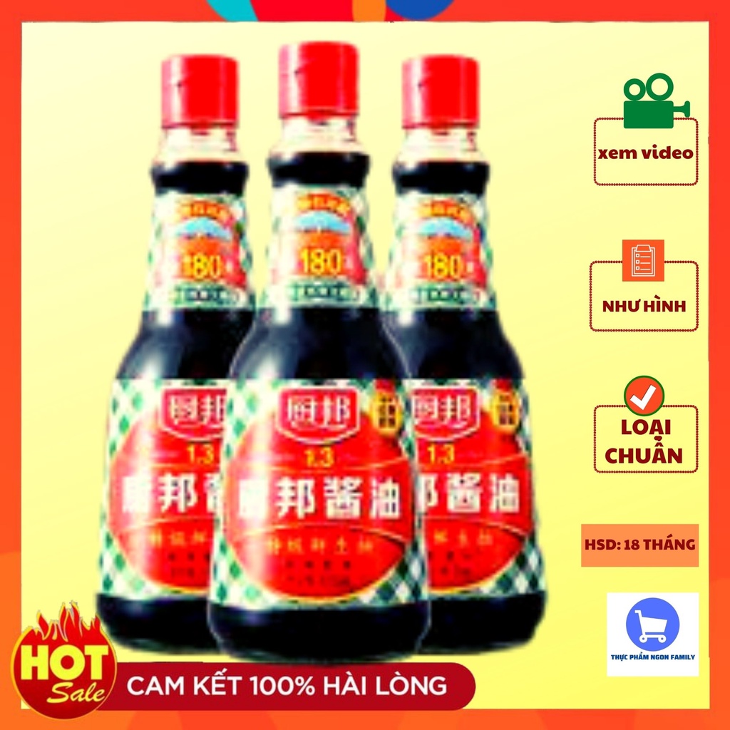 Xì dầu cao cấp bếp bang (CHUBANG) chai 410ml