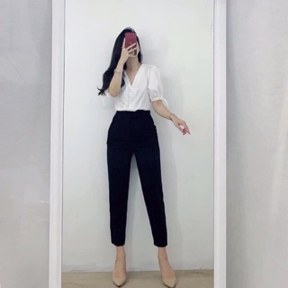 Quần baygy vải