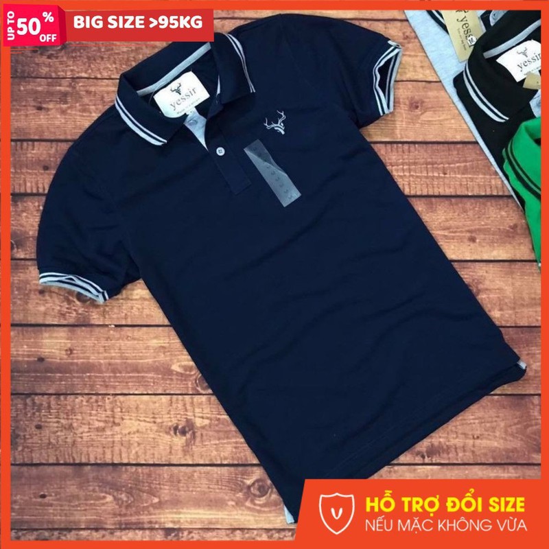 Áo polo nam big size cao cấp dưới 95 kg xuất khấu | BigBuy360 - bigbuy360.vn