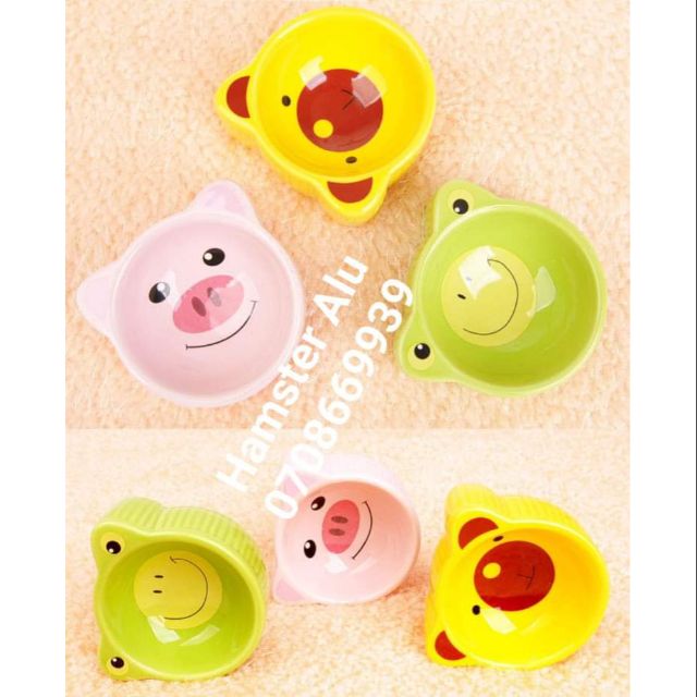 Chén ăn sứ hình pet