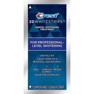 Miếng Dán Trắng Răng Crest 3D White Dòng Professional Effects