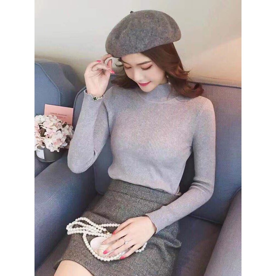 SỈ ÁO LEN CỔ 3P GIỮ ẤM HÀNG QC - HÀNG LOẠI 1 | BigBuy360 - bigbuy360.vn