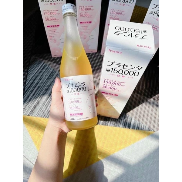Nước uống collagen  𝐅𝐑𝐀𝐂𝐎𝐑𝐀 𝐏𝐋𝐀𝐂𝐄𝐍𝐓𝐀 𝟏𝟓𝟎.𝟎𝟎𝟎𝐦𝐠.