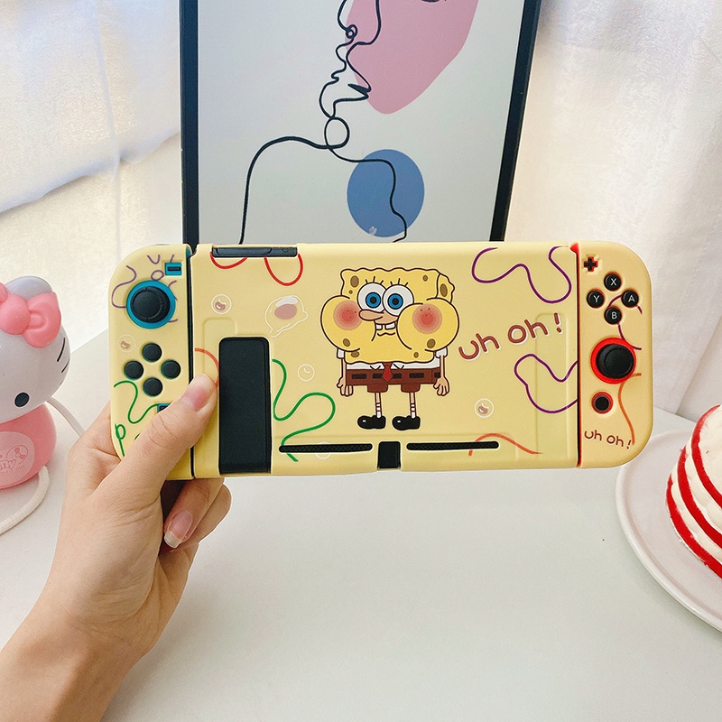 Dễ thương Doraemon Minnie Nintendo Switch TPU Case dễ thương Phim hoạt hình dễ thương Nắp chuyển đổi cầm tay Vỏ chống sốc đáng yêu