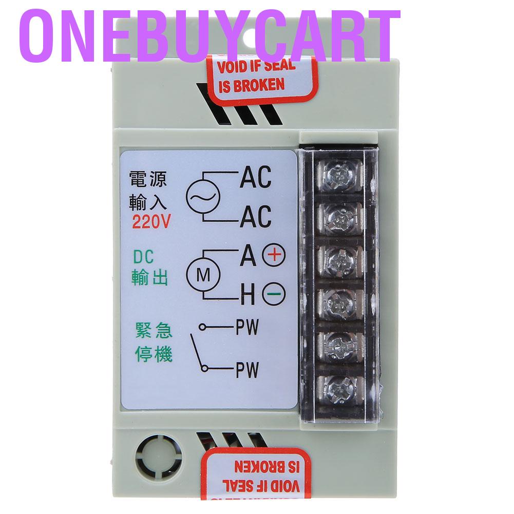 Onebuycart Motor Speed Control Controller Mini Permanent Magnetic DC Governor DC-51 220V Input