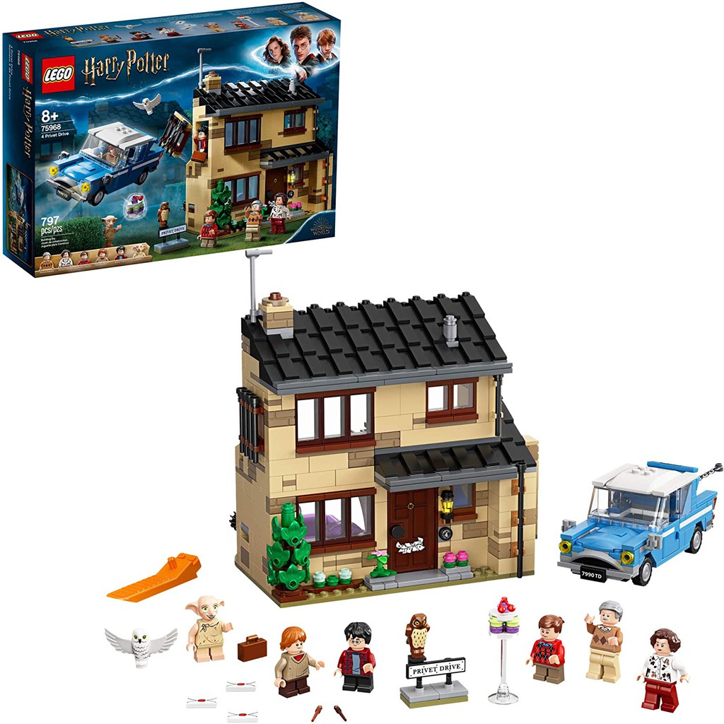 [Có sẵn] 75968 Lego Harry Potter 4 Privet Drive