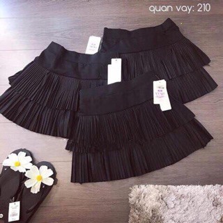 Chân váy xếp ly Quảng Châu