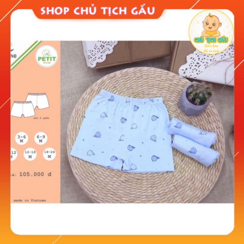 Quần cộc petit hãng moon 2 chiếc