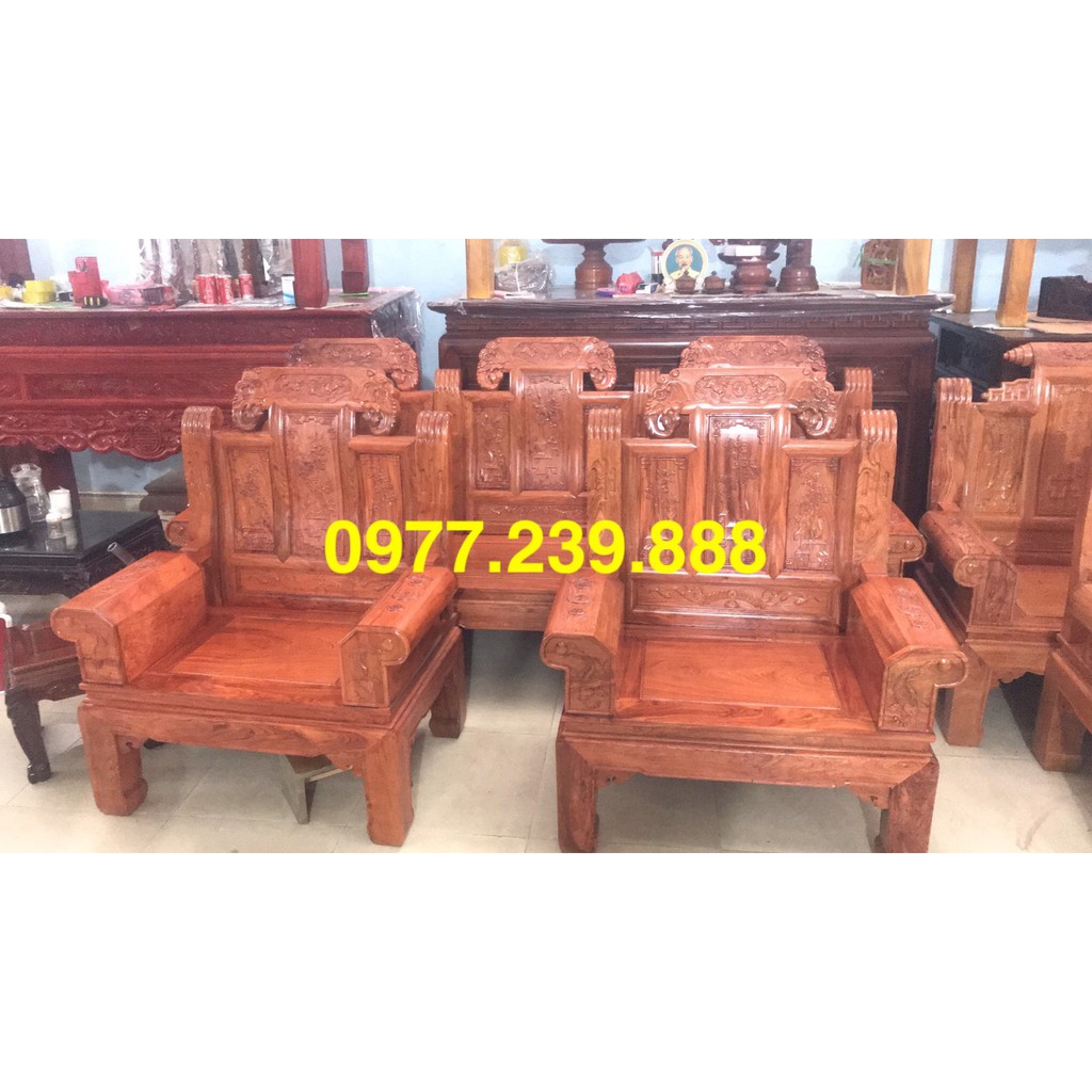 Bán ghế chương voi gỗ hương