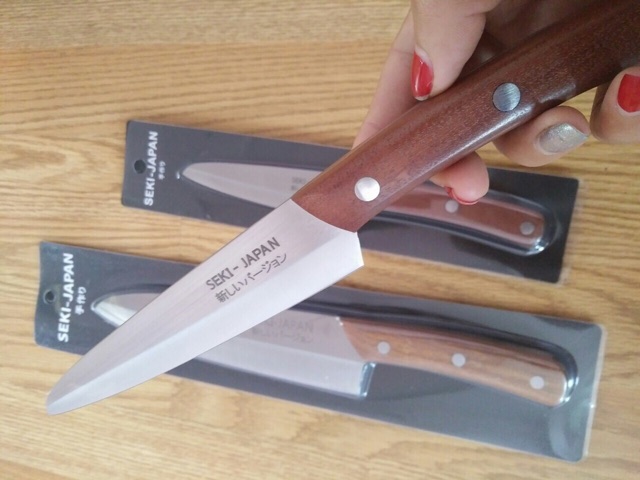 Bộ dao kéo seki nhật bản 4 món - HÀNG NHẬT NỘI ĐỊA( kéo sk5)