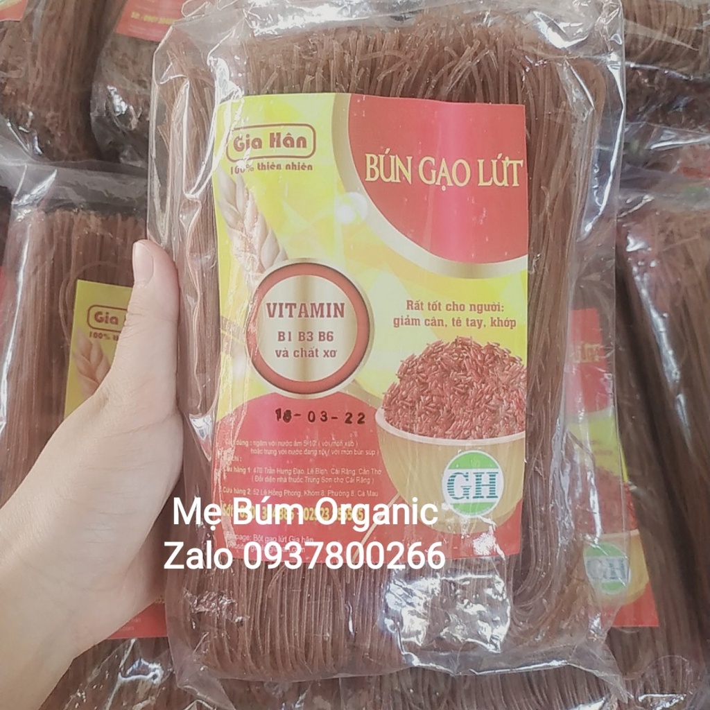 [ HCM Giao Hỏa Tốc] Bún Gạo Lứt Gia Hân 500g