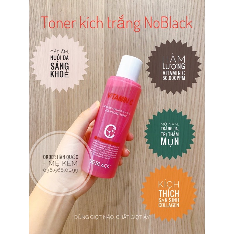 Toner Vitamin C NoBlack Bitnara Vita C All in One