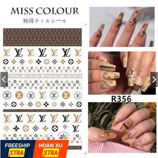 Sticker thương hiệu  Sticker trang trí móng