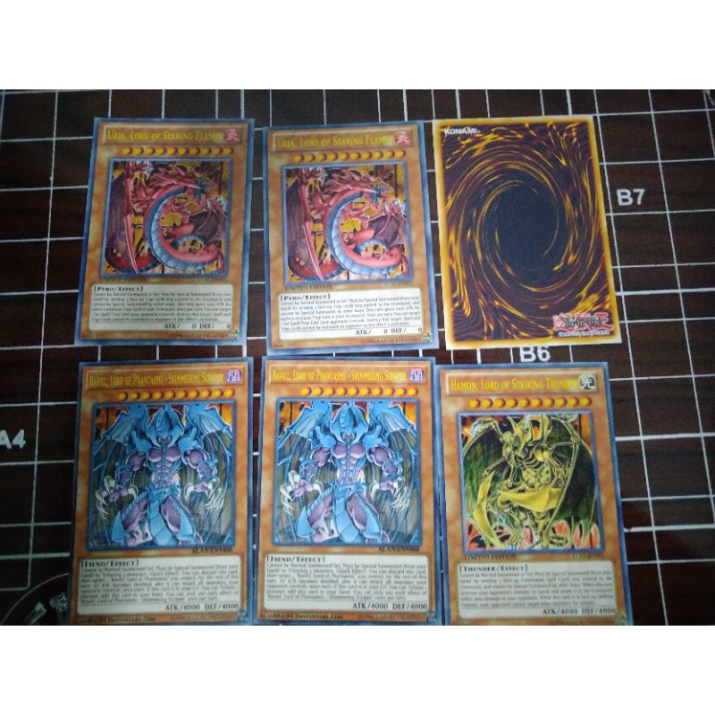 Thẻ bài Yugioh TAM ẢO MA THẦN THẺ IN ST STORE CARD 115