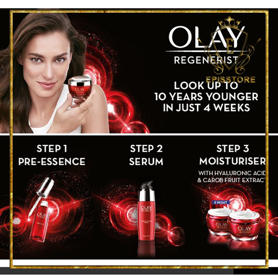 Olay Regenerist – Sản phẩm tăng cường chống lão hóa, phục hồi tuổi thanh xuân 40 mL