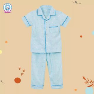 Bộ pyjama tay ngắn bé trai Hello BB (còn màu như ảnh bìa)