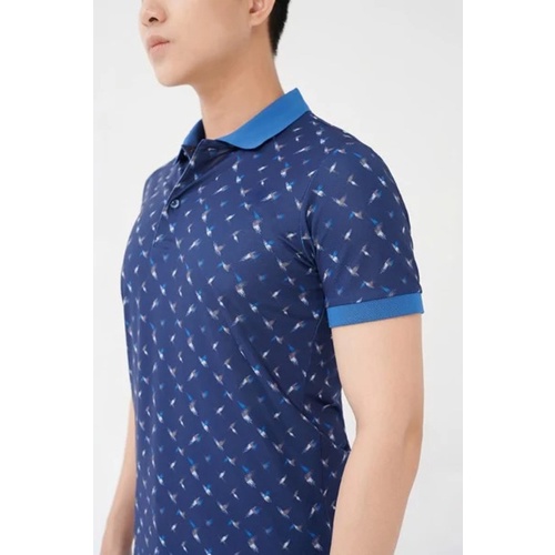 Áo thun polo nam có cổ Merriman mã THMTS048 họa tiết thời trang